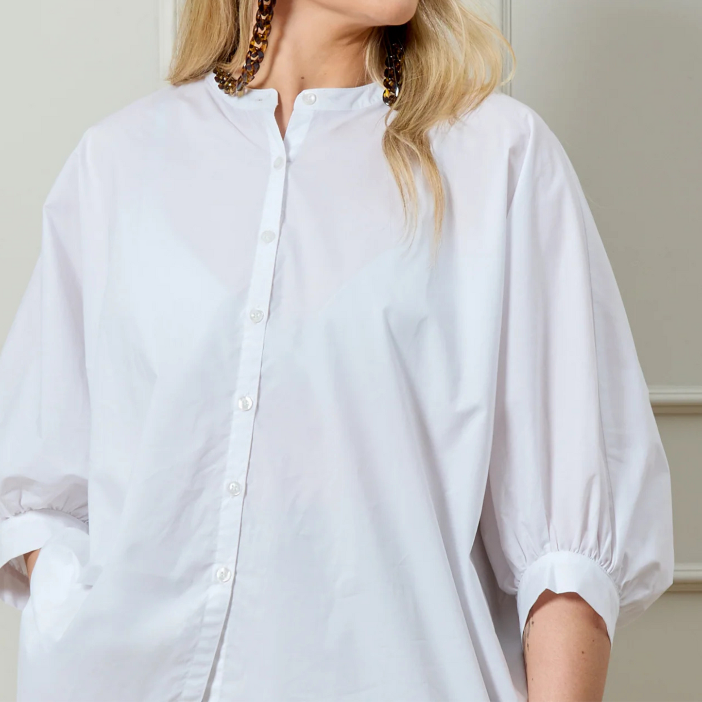 Poppy Shirt - White