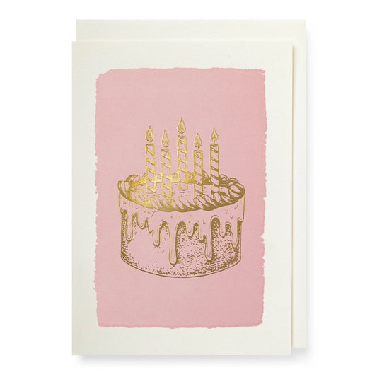 Mini Greetings Card - Birthday Cake