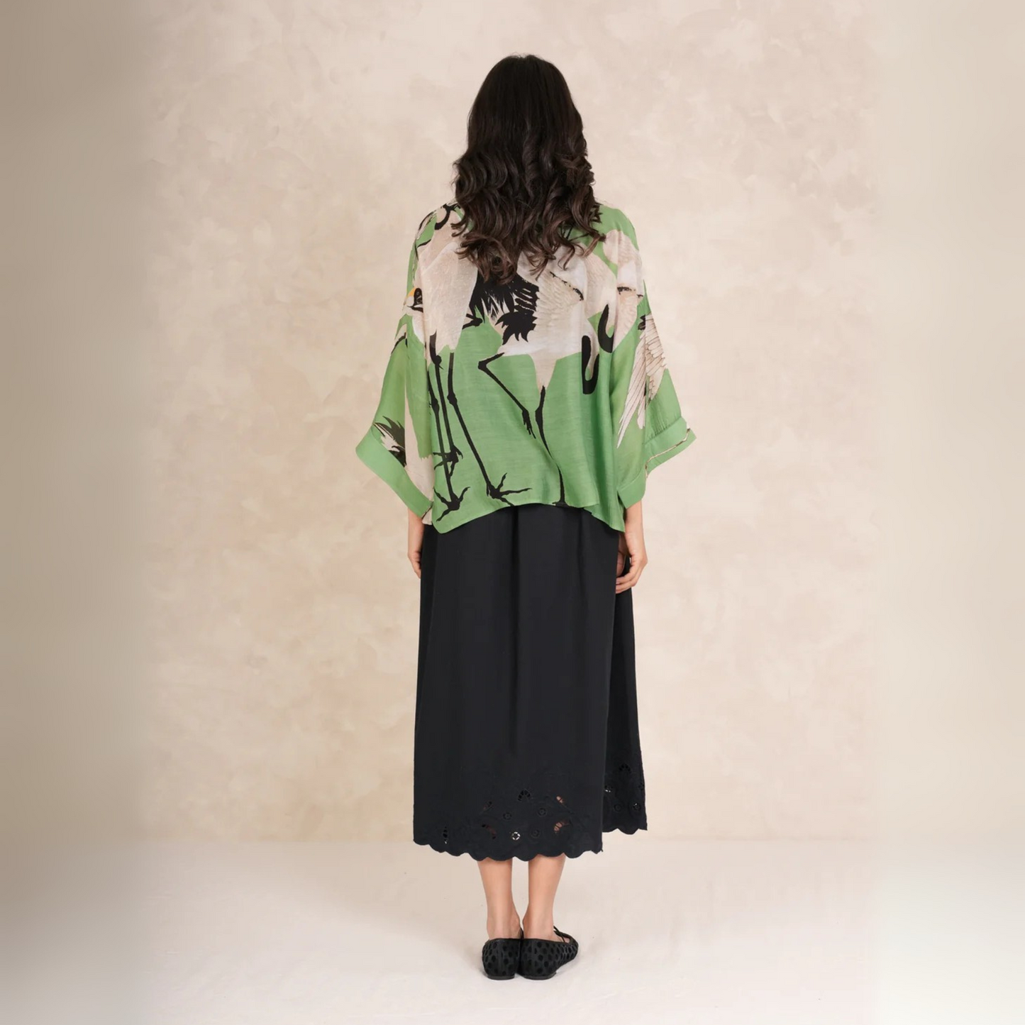 Kimono - Stork Pea Green