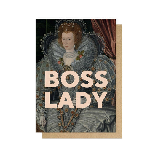 Greetings Card - Boss Lady