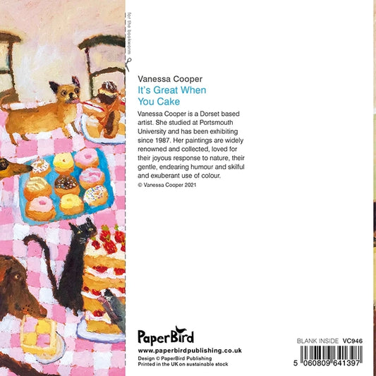Greetings Card - It's Great When You Cake