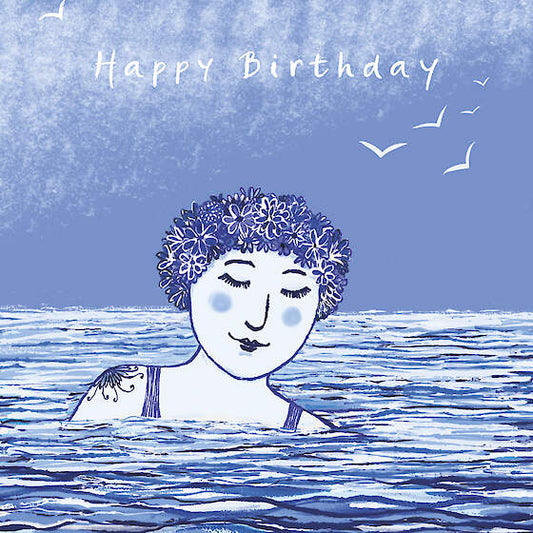 Greetings Card - Seaside Birthday
