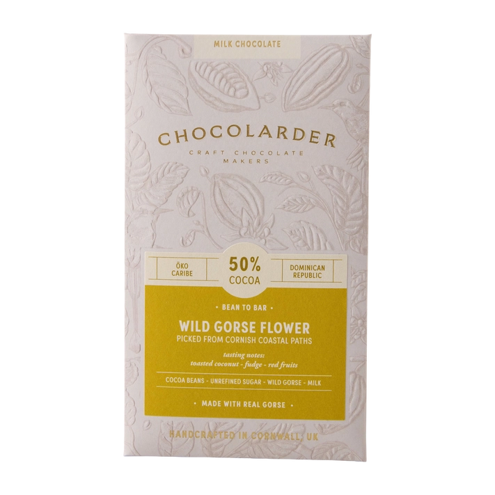 Wild Gorse Flower 50% Milk Chocolate Bar