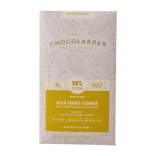 Wild Gorse Flower 50% Milk Chocolate Bar