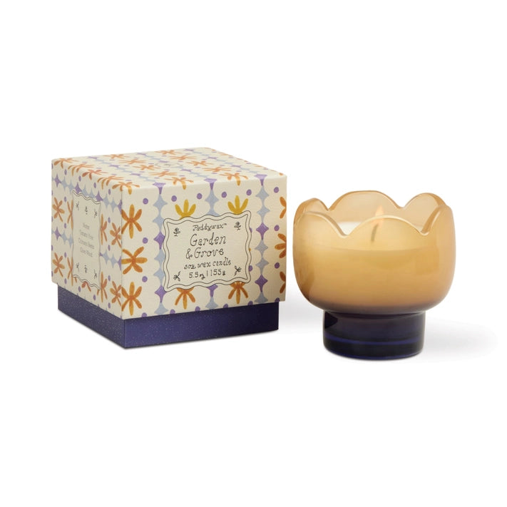 Tulip Glass Candle - Garden & Grove