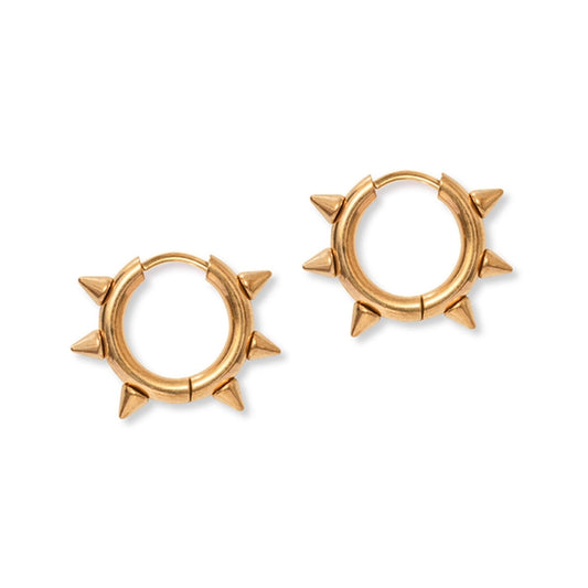 Moxie Hoop Earrings - Gold