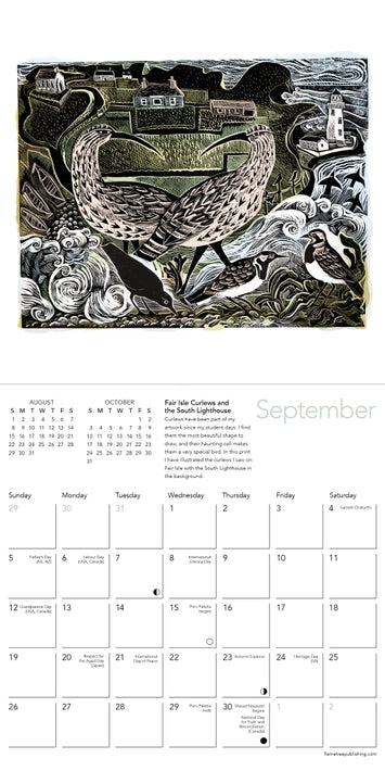 2027 Mini Wall Calendar - Angela Harding