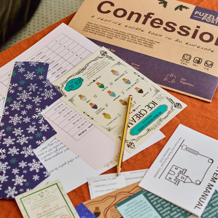 Escape Room In An Envelope - The Confession