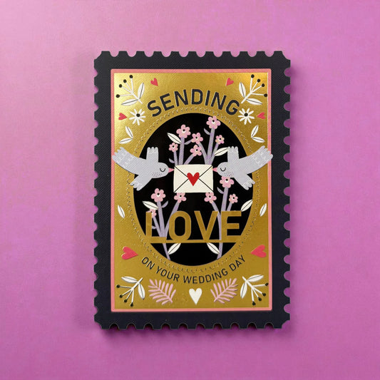 Greetings Card - Wedding Birds