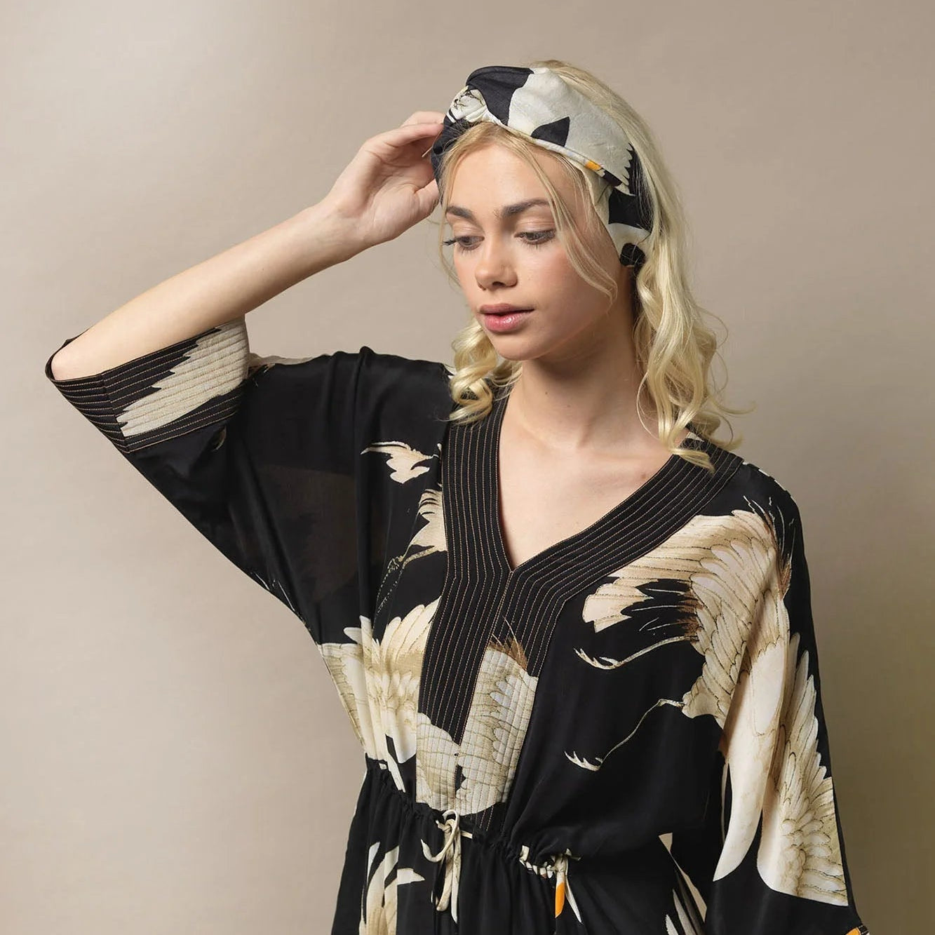 Headband - Stork Black