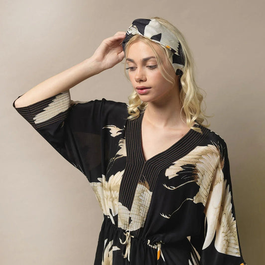 Headband - Stork Black