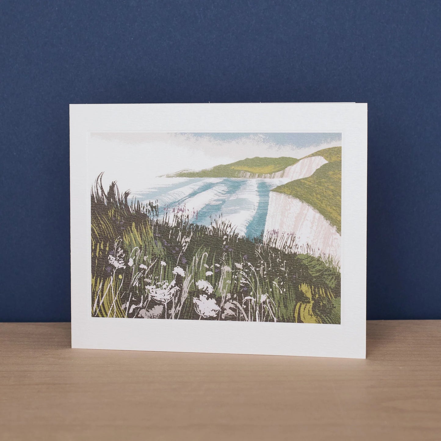 Greetings Card - Channel Swell