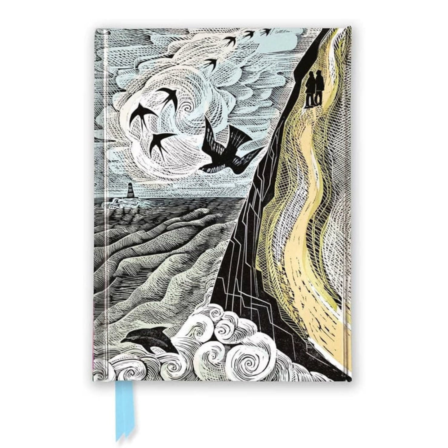Angela Harding Foiled Journal - Cornish Path