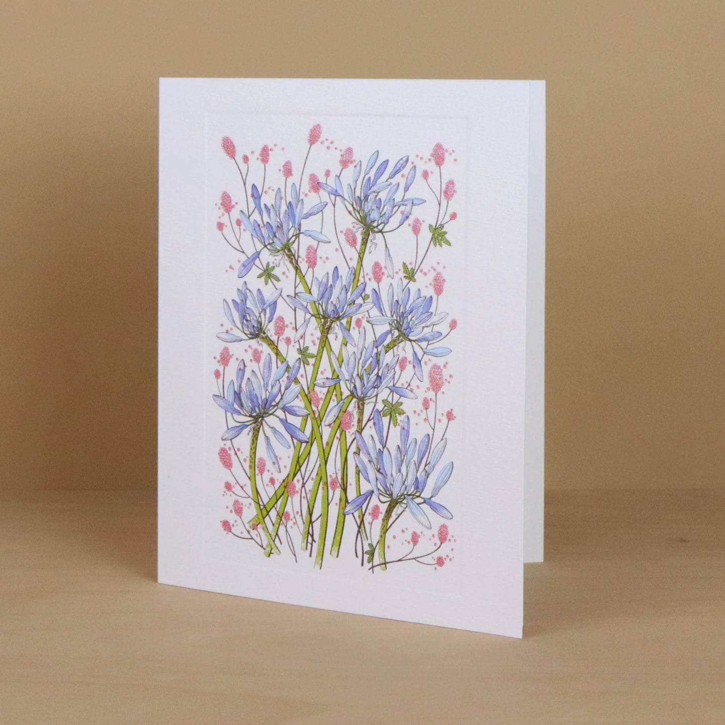 Greetings Card - Summer Blue