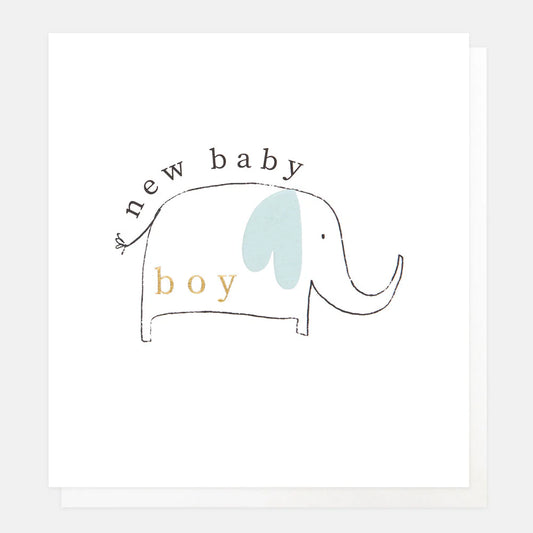 Greetings Card - New Baby Boy