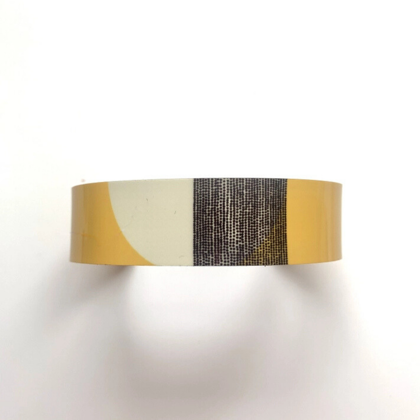 Jenni Douglas Balance Narrow Cuff Bangle - Ochre Band