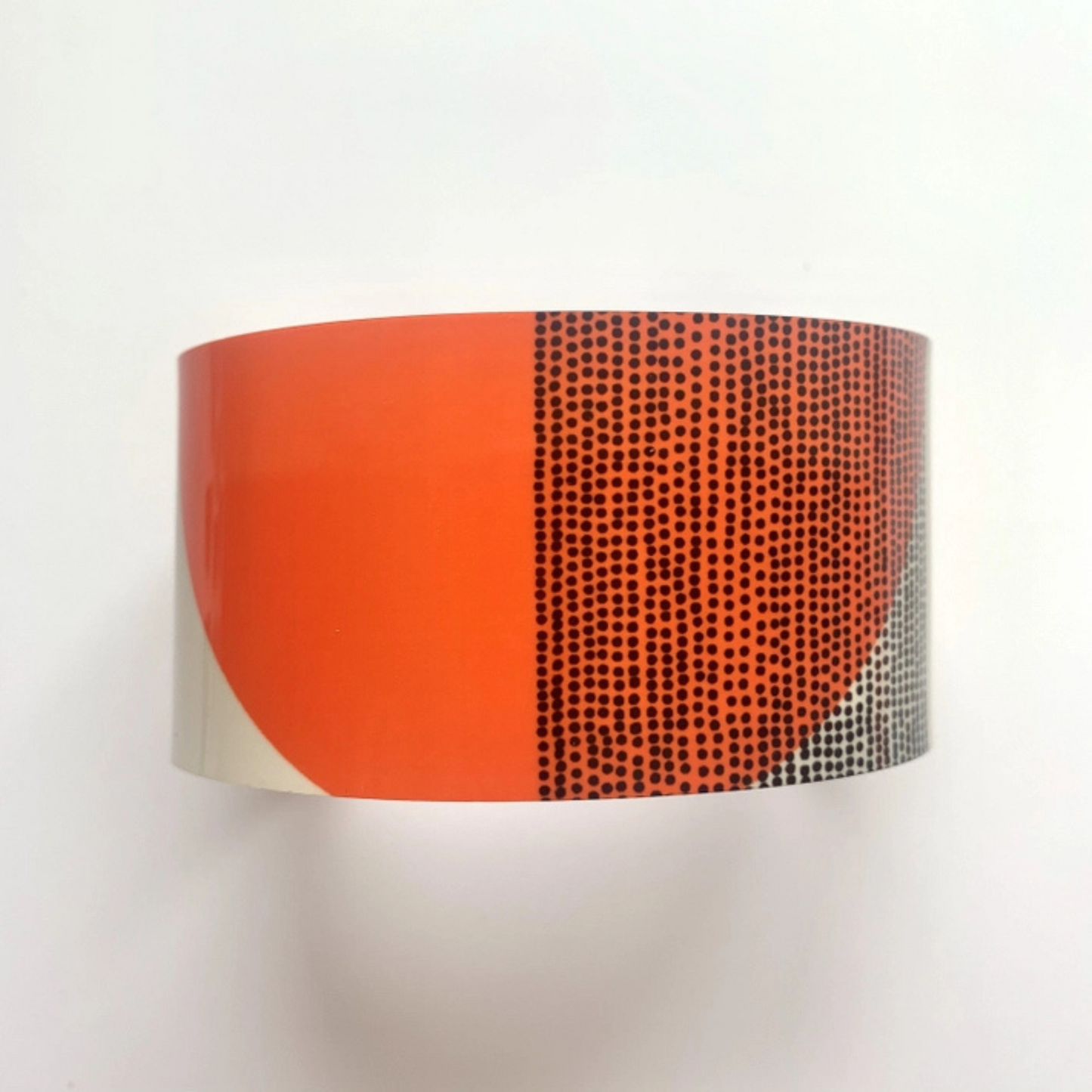 Jenni Douglas Balance Wide Cuff Bangle - Orange Cuff