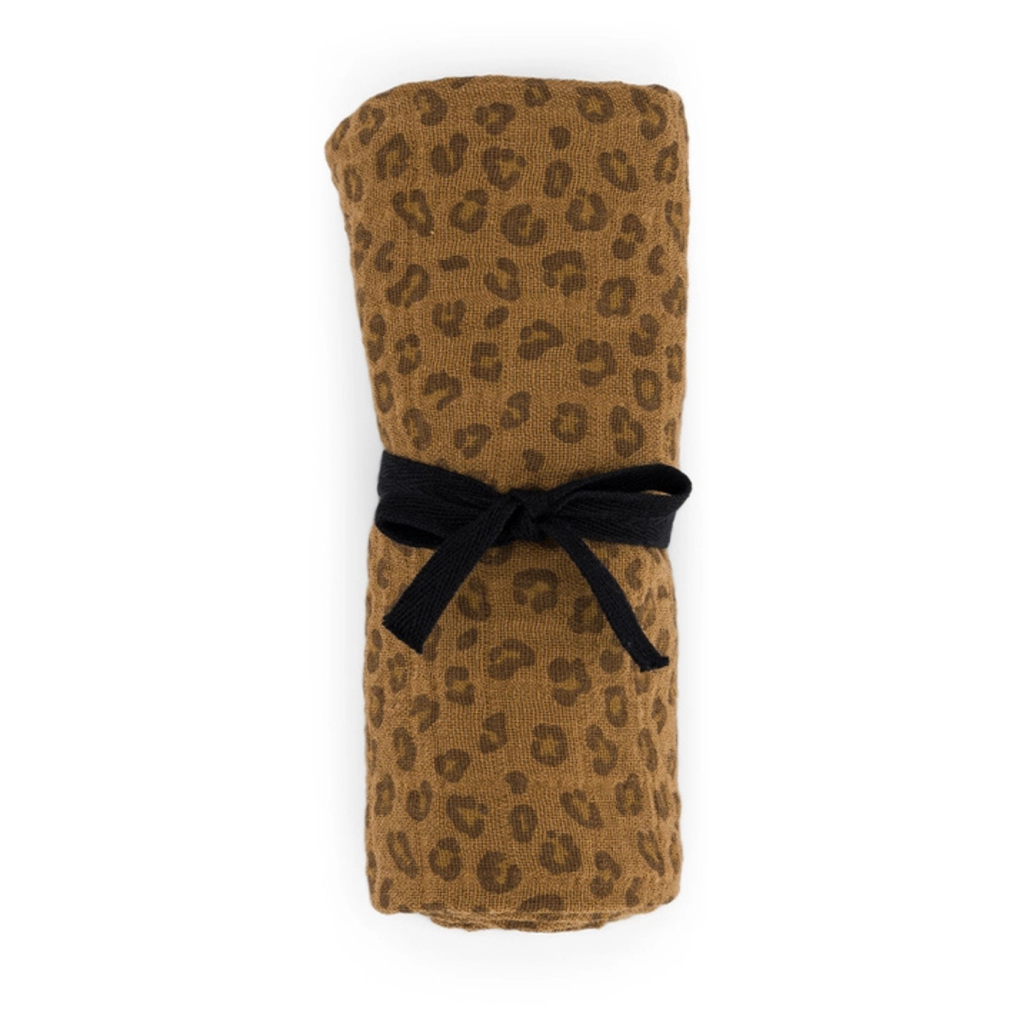 Square Scarf - Cumin Leopard
