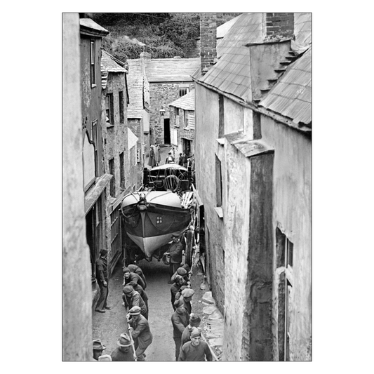 Greetings Card - Port Isaac RNLI Lifeboat