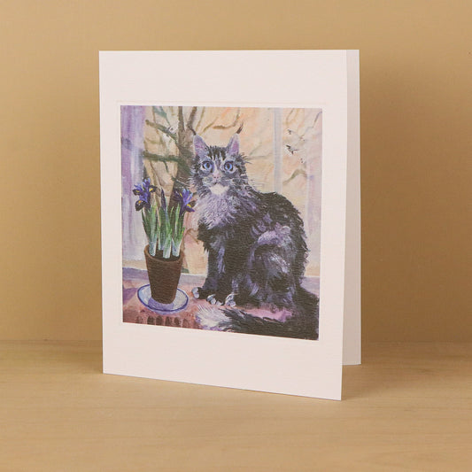 Greetings Card - Blue