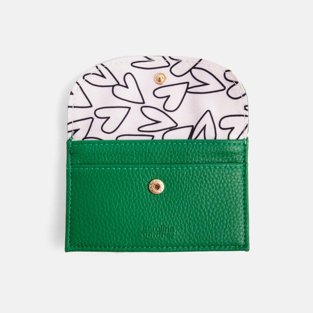 Caroline Gardner Card Holder - Green