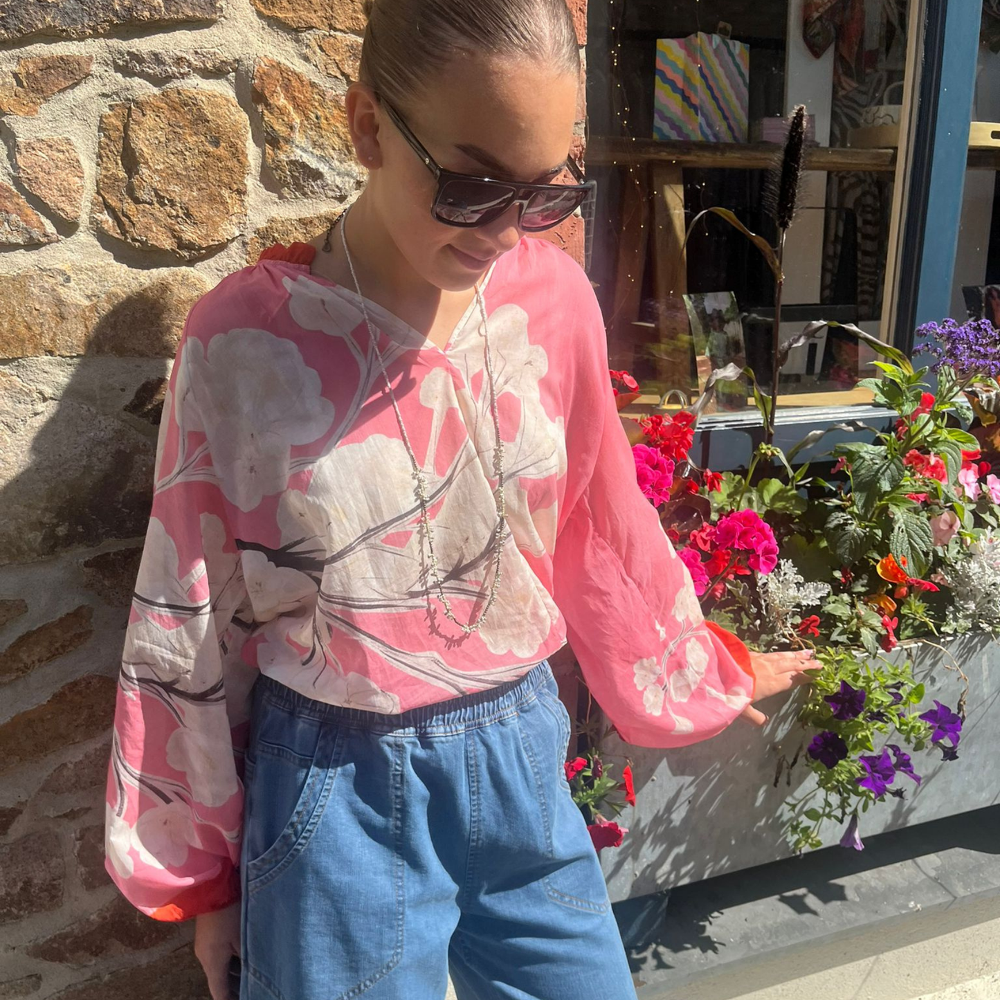 Camelia Blouse - Pink