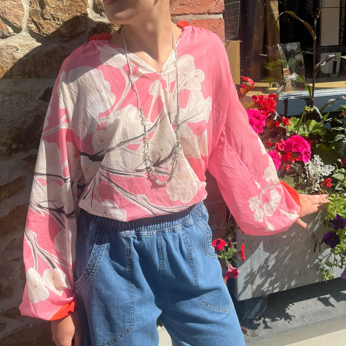 Camelia Blouse - Pink