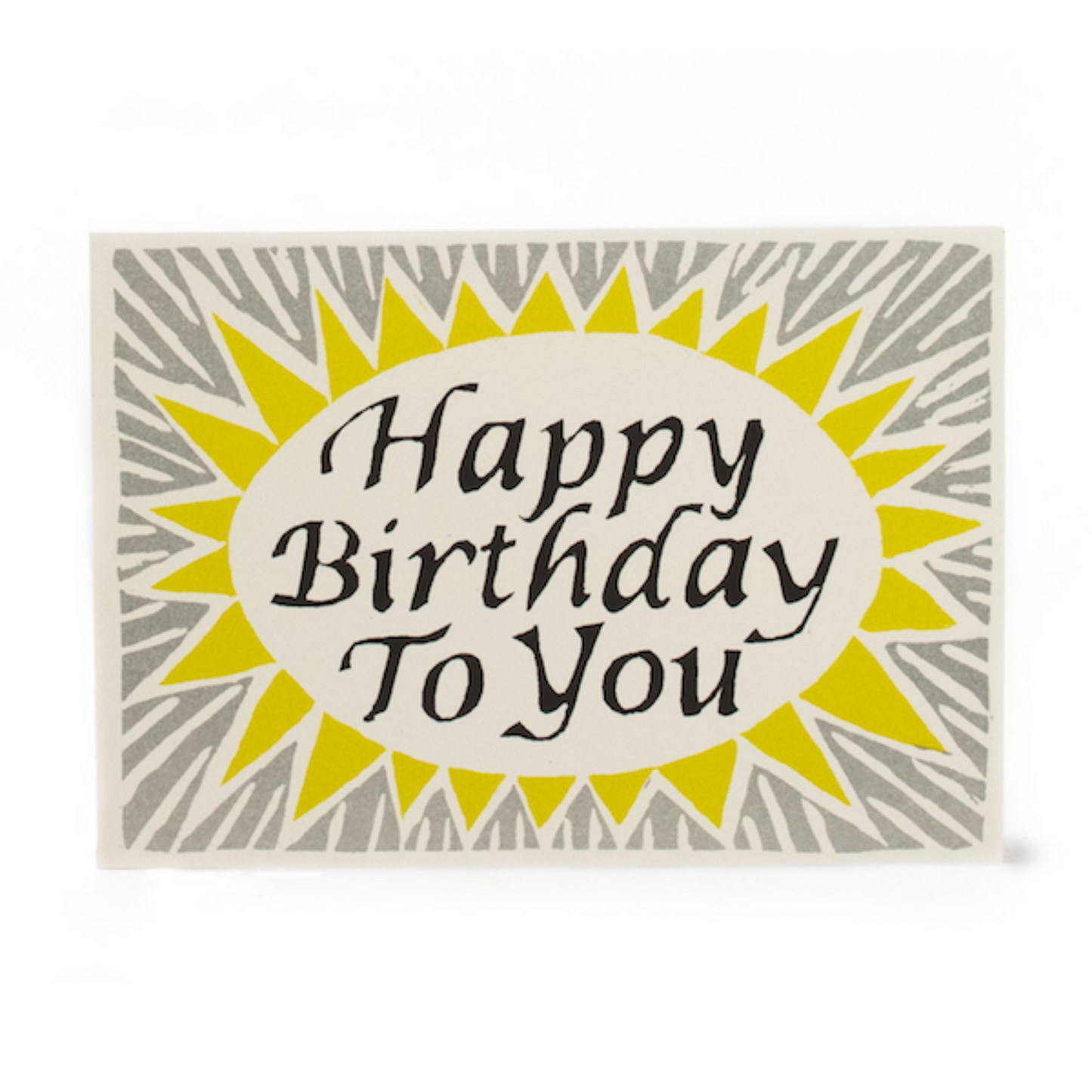 Greetings Card - Happy Birthday To You