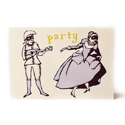 Greetings Card - Party People