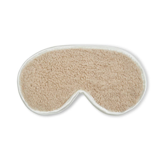 Sherpa Eye Mask - Beige