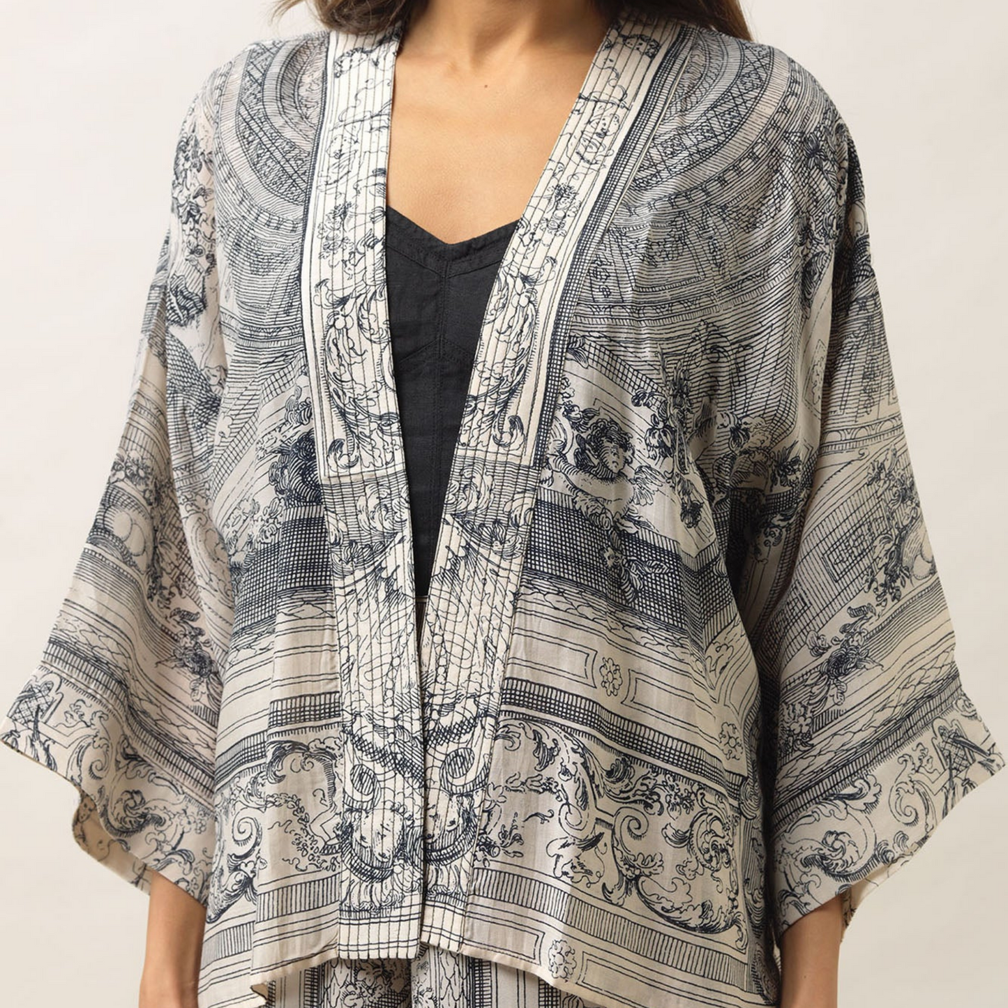 One Hundred Stars Kimono - Cherub Natural