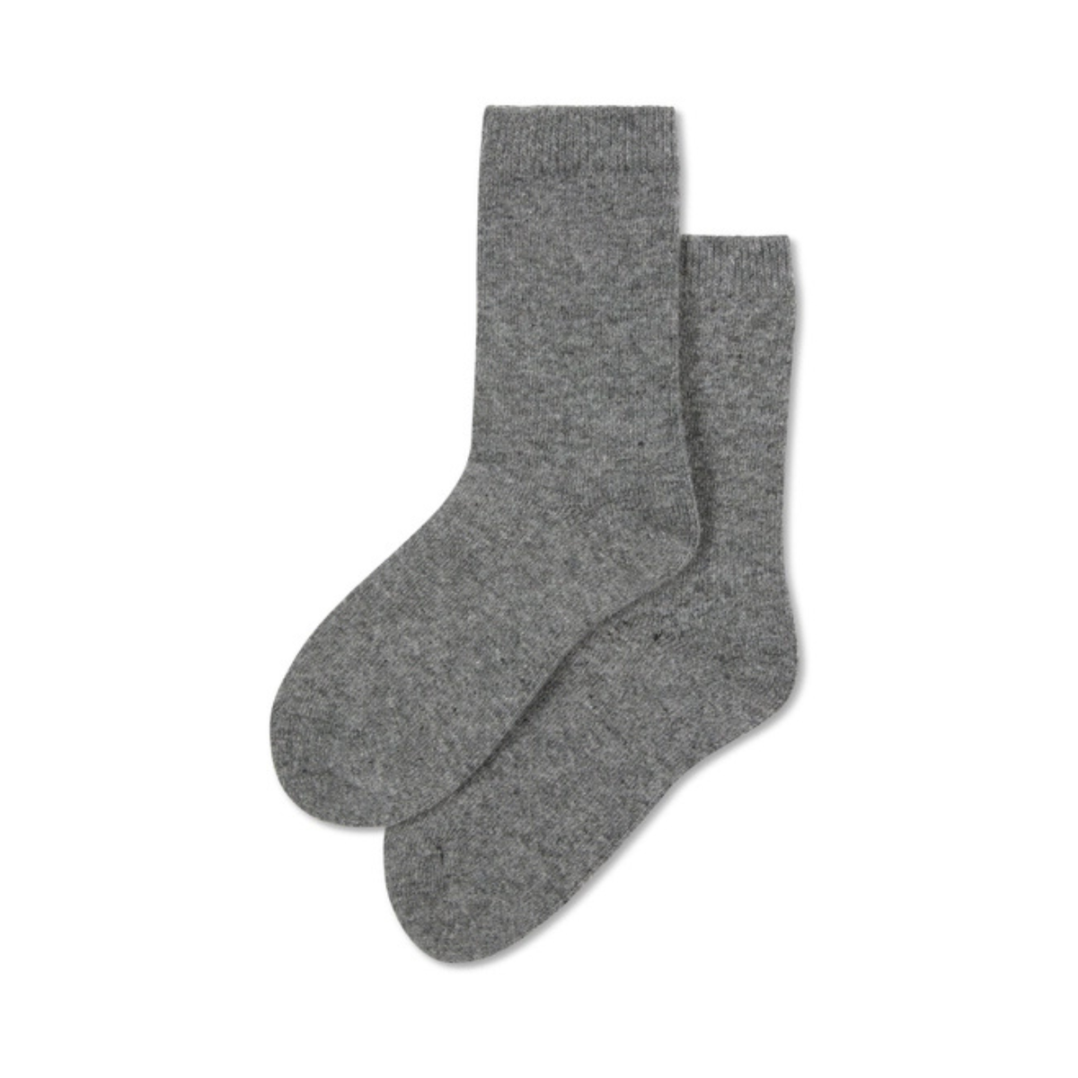 Cosy Cashmere Short Sock - Marl Grey