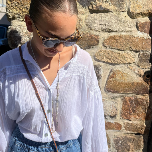 Cotton Blouse - White