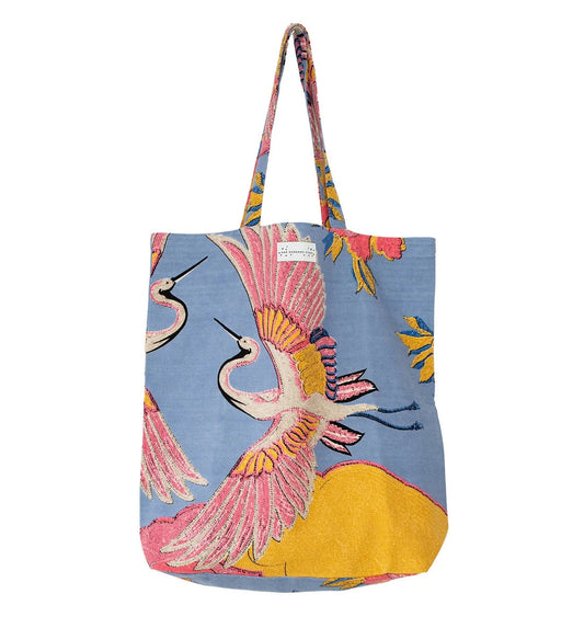 Canvas Bag - Crane Periwinkle