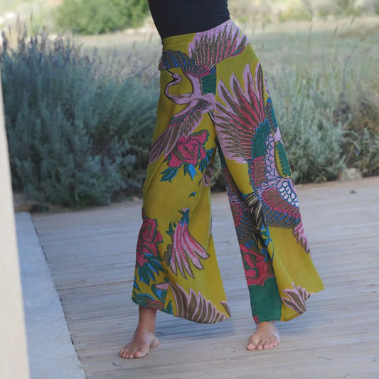 Palazzo Pants - Crane Olive