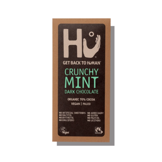 Crunchy Mint Dark Chocolate Bar