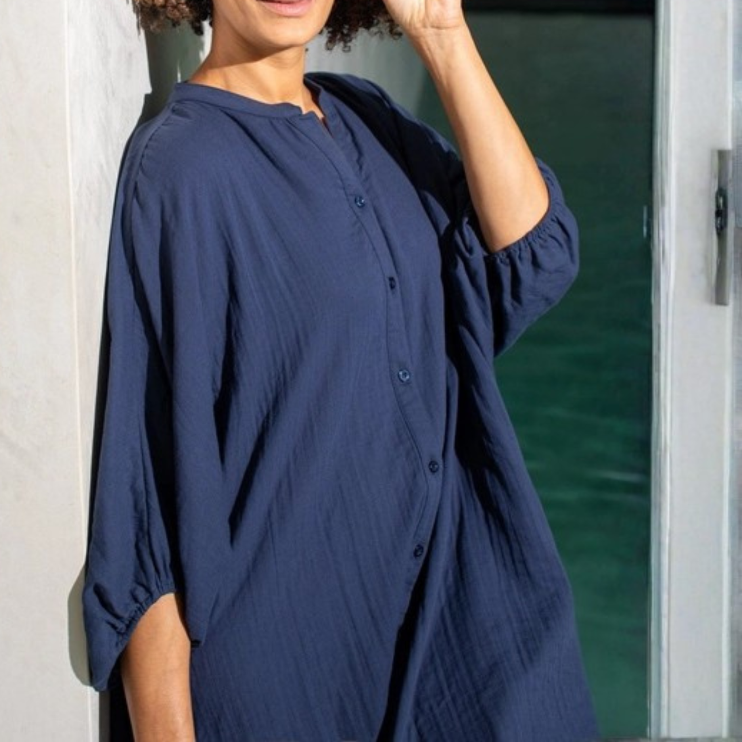 Dora Dress - Navy