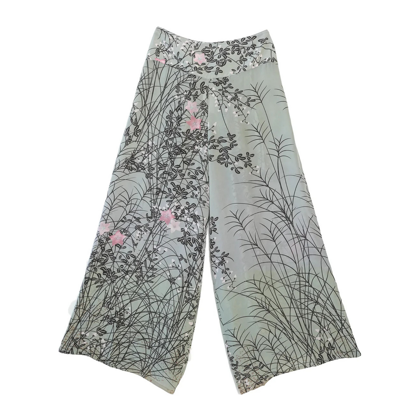 One Hundred Stars Palazzo Pants - Dunes Grey