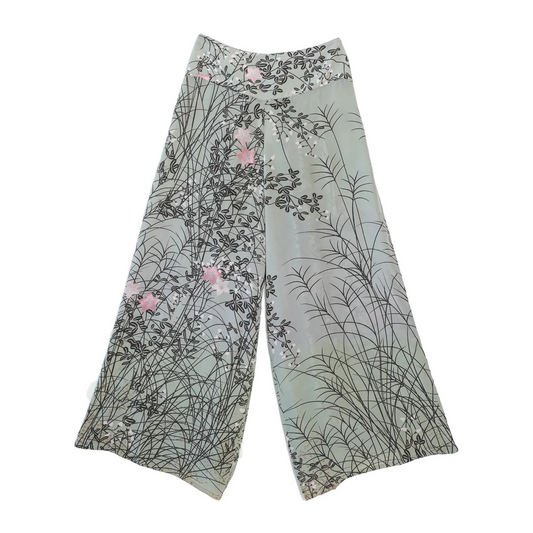 One Hundred Stars Palazzo Pants - Dunes Grey