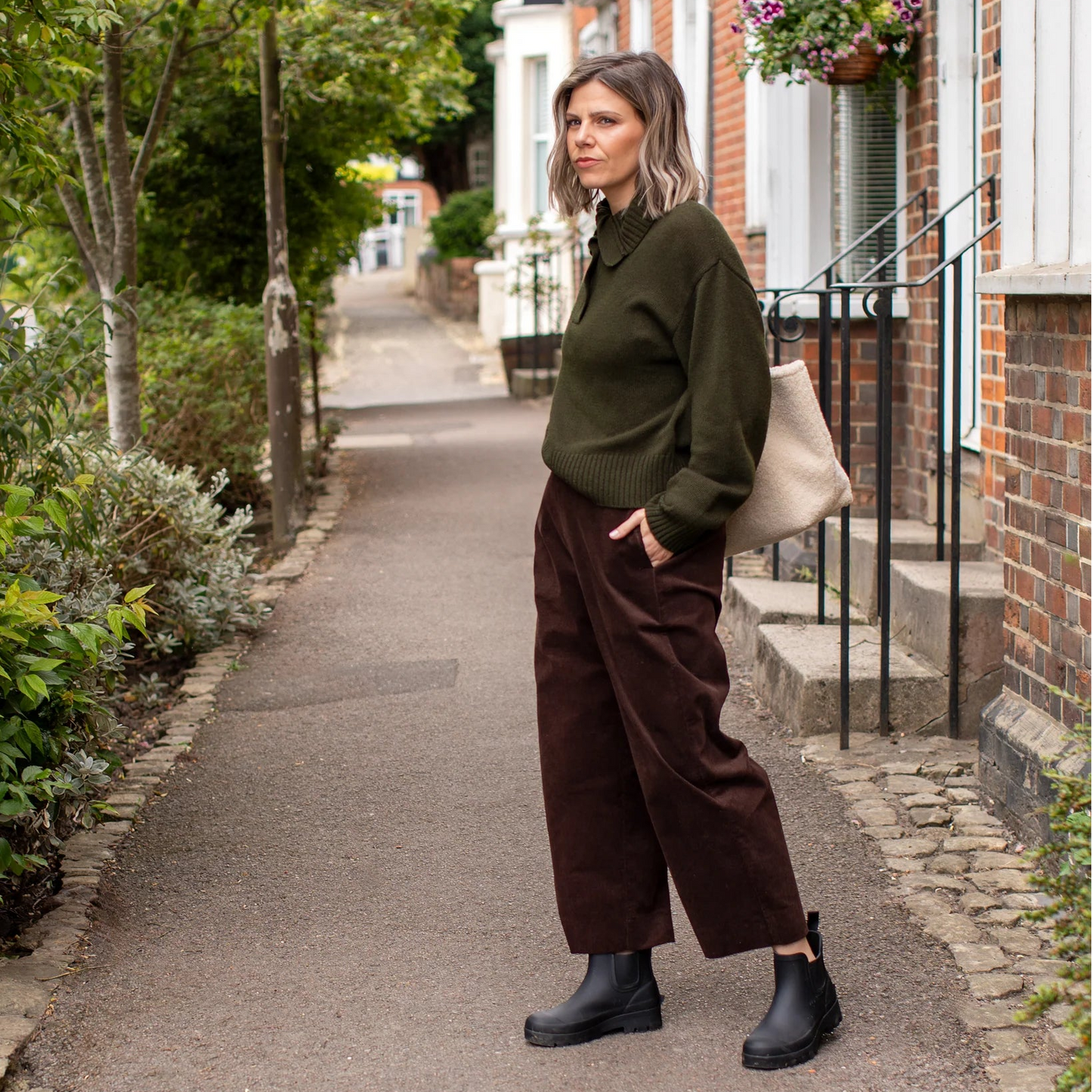 Kelly Trousers - Chocolate Brown