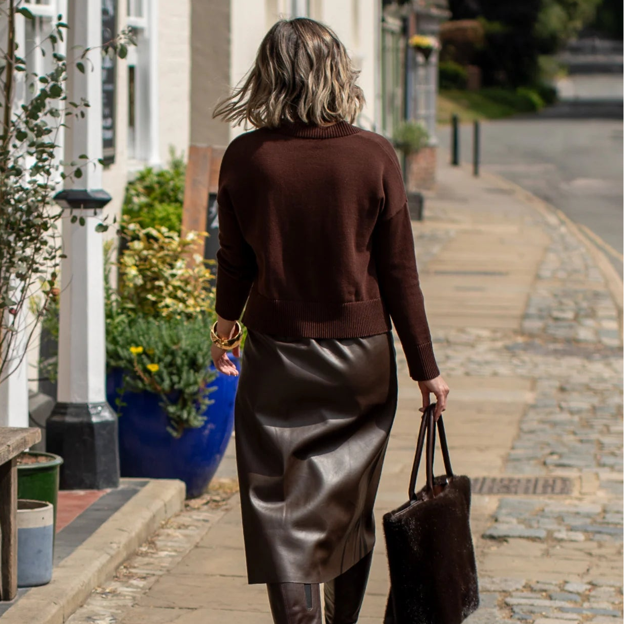 Myla Skirt - Chocolate