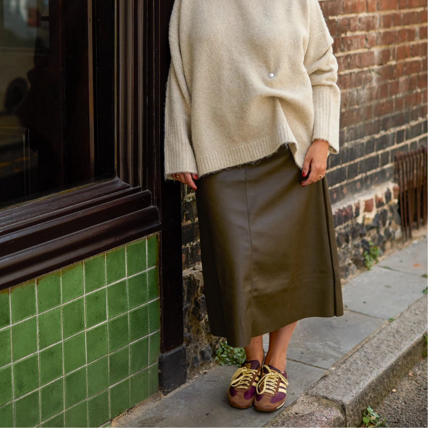 Myla Skirt - Khaki