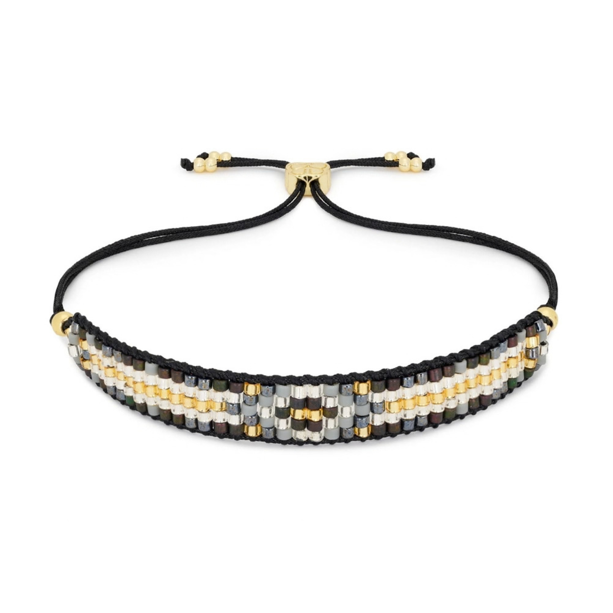 Beaded Friendship Bracelet - Black