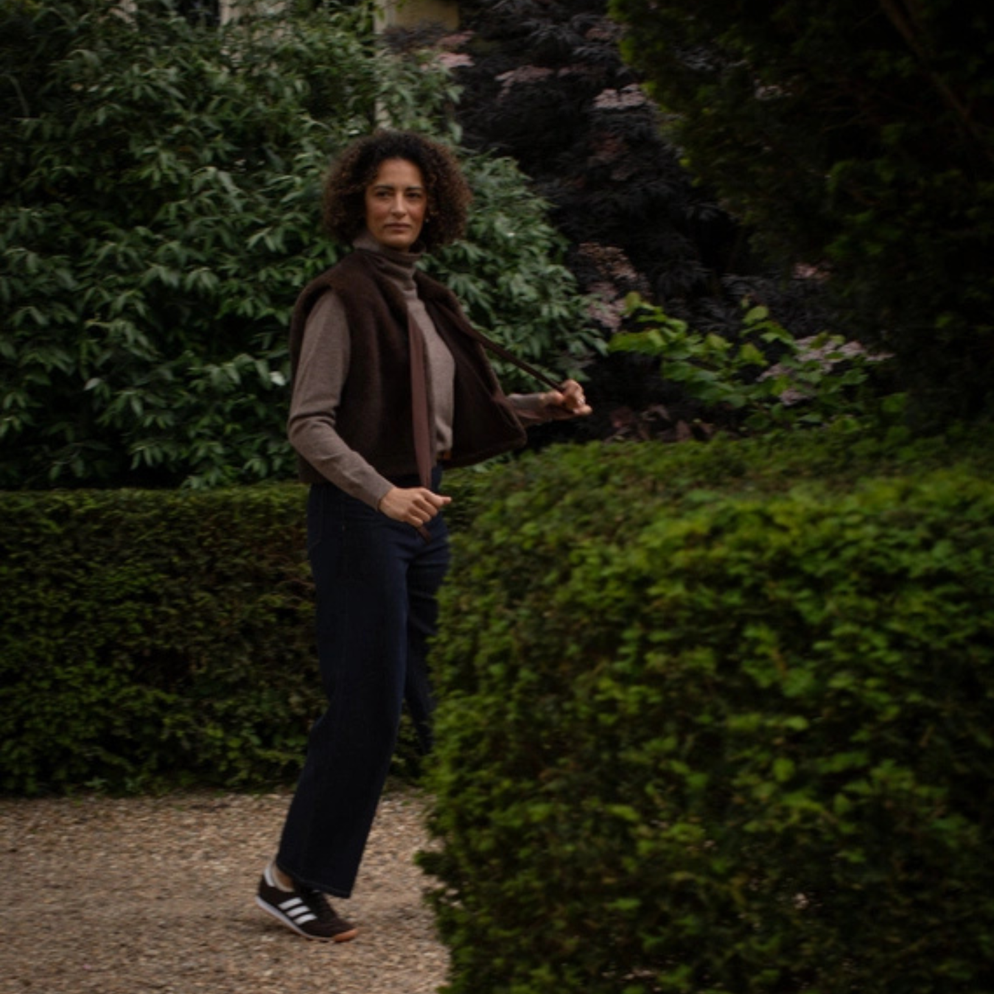 Felicity Gilet Jacket - Cappuccino