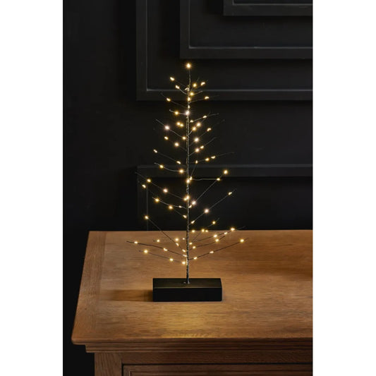 Light Up Festive Tree - Black