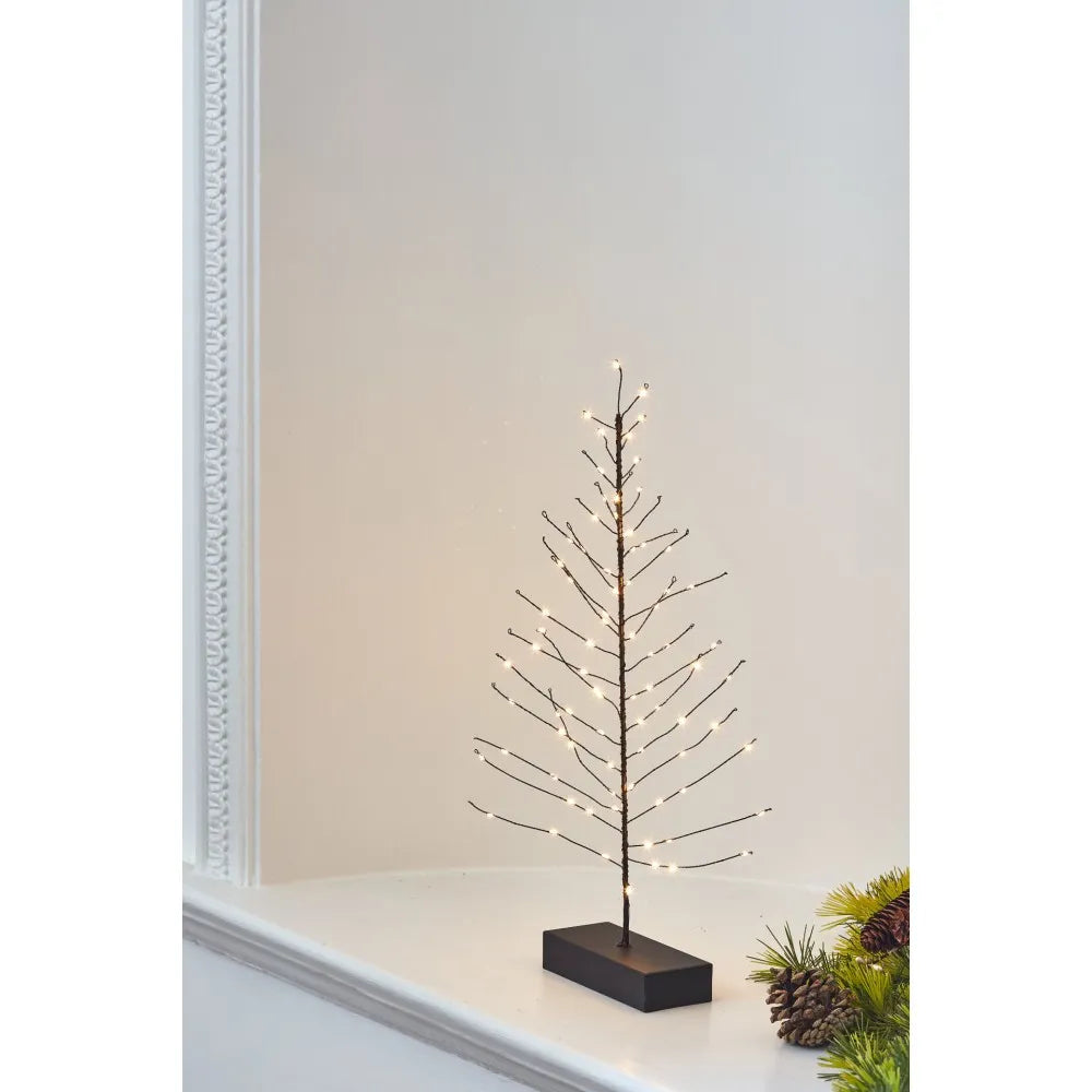 Light Up Festive Tree - Black