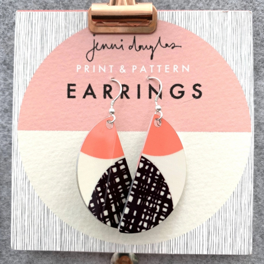 Jenni Douglas Drop Earrings - Fjord Arc