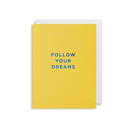 Lagom Mini Card - Follow Your Dreams