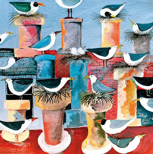 Greetings Card - Roof Dwellers