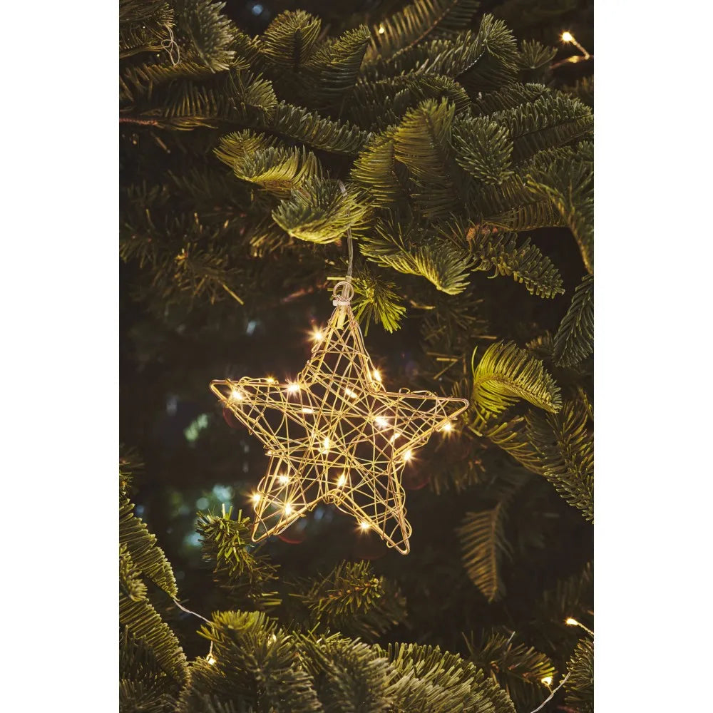 Light Up Hanging Star Decoration